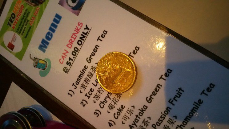 Chocolate coin
